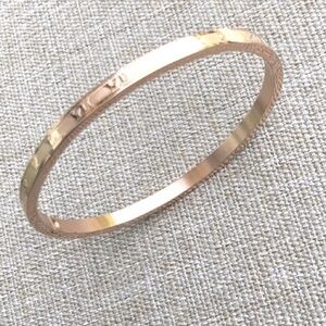 Elegant rose gold stainless steel Roman Numeral Bracelet 1 rose-gold available